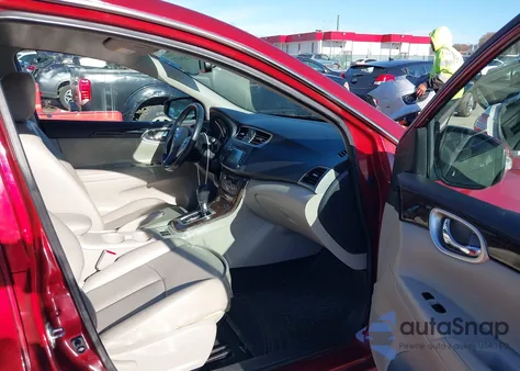 2015 Nissan Sentra Sl из США, поврежденный, VIN 3N1AB7AP8FY254155